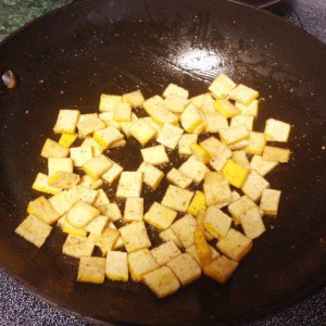 Tofu cubes